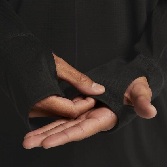 Nike Men's Yoga Dri-FIT Crew Shirt Long Sleeve - Picture 2 of 12